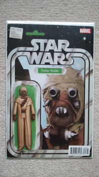 Star Wars #8 Comic - Action Figure variant cover