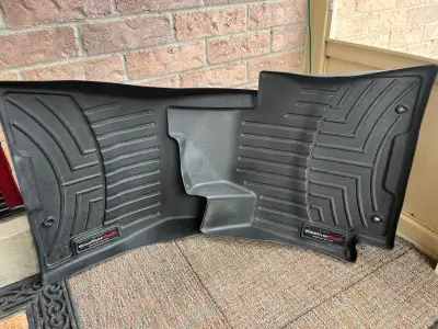 Floor mats, front driver and front passenger only, for Hyundai SUV. Retails for $185 plus tax. Askin...