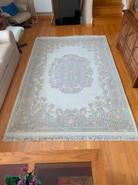 Area Rug Hand Knotted