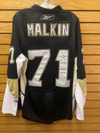Evgeni Malkin Signed Penguins Jersey