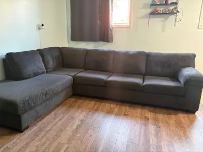 Grey Left Facing Sectional, View more