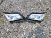 2014-2016 Buick Lacrosse RH Headlight and Tail Lights