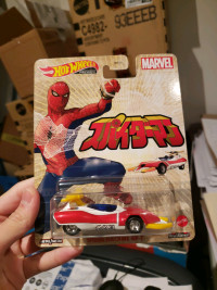Hot wheels Marvel Premium Spider Machine GP-7 Spider Man
