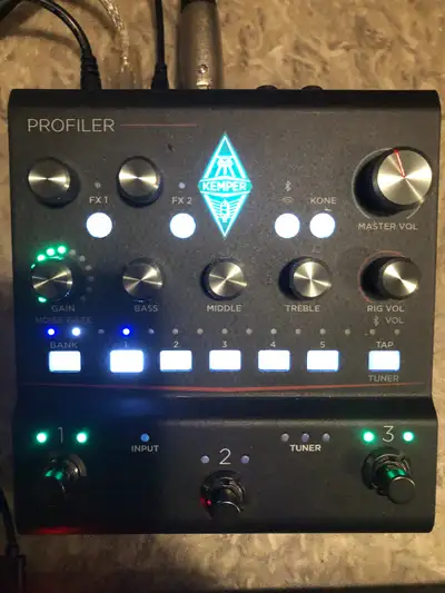 Kemper Profiler Player with midi controller, View more