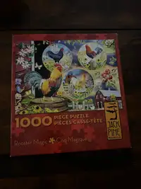 Puzzle: Rooster Magic - 1000 pieces