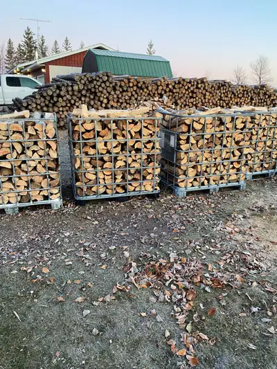 140 per cage seasoned jackpine, fills truck box, call or text…….204 482 0680..,.,smaller pieces for...