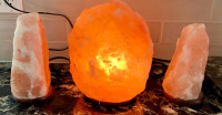 Himalayan Salt Lamps - Set of 3