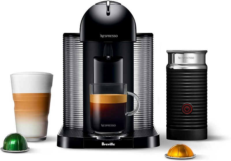 NEW!,NESPRESSO VERTUO COFFEE & ESPRESSO MACHINE WITH AREOCCINO3 Coffee Makers Edmonton Kijiji