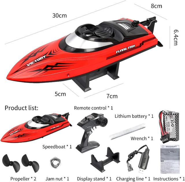 High Speed RC Boat - New in Toys & Games in City of Toronto - Image 2
