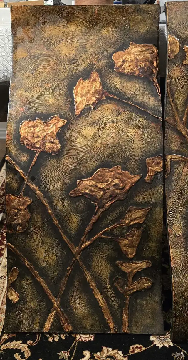 Home decor 3D wooden wall art canvas in Arts & Collectibles in Ottawa - Image 5