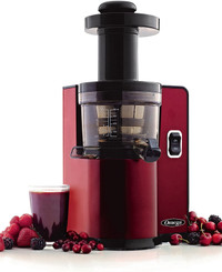 Omega Juicers VSJ843QR Vertical Slow Masticating Juicer - NEW