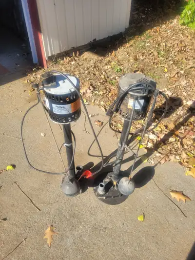 pompe submersible 1/3 de force 50$ chaque
