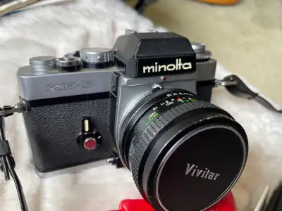 Vintage Minolta XE5 Camera, View more