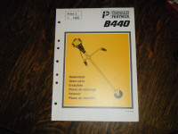 Pioneer Partner B440 Clearing Saw Parts List