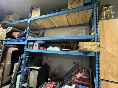 42” PALLET SHELVING / 12’ tall, View more