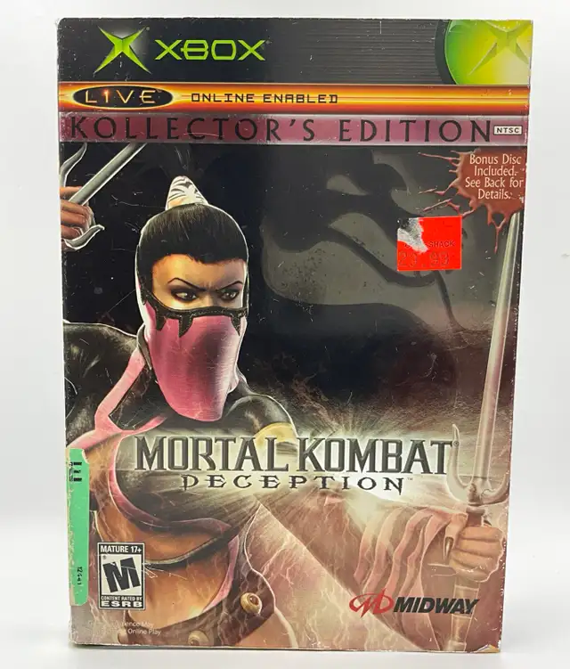 Mortal Kombat Deception Kollector’s Edition(Mileena)-CIB-XBOX