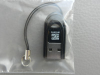 NEW FUJIFILM / FUJI USB reader writer microSD