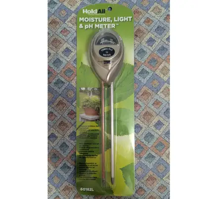 NEW Houseplant Soil Meter 3 in1 pH/Moisture/Light Meter Promotes, View more