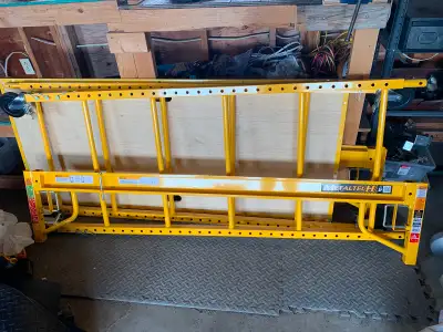 Metaltech scaffolding - 6', 1000 lb, adjustable - like NEW, View more