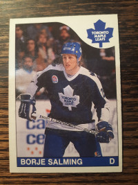 1985-86 O-Pee-Chee Hockey  Borje Salming Card #248