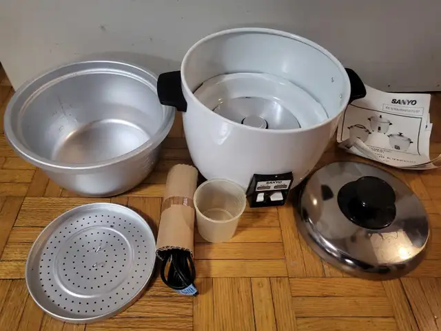 Brand New Sanyo Automatic Rice Cooker/Steamer in Microwaves & Cookers in Mississauga / Peel Region - Image 4