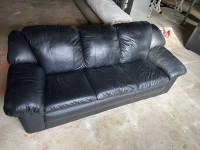 Campio Leather Couch 