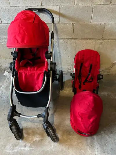 City select double stroller, View more