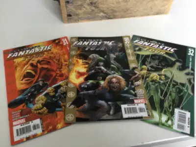 Ultimate Fantastic Four Comics - Marvel Zombies! #30-32, View more