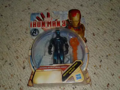 2012 Iron Man 3 Hydro Shock Iron Man action figure Hasbro, View more