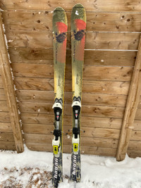 Alpine touring skis 162 cm , Fritschi  Bindings, Contour Skins