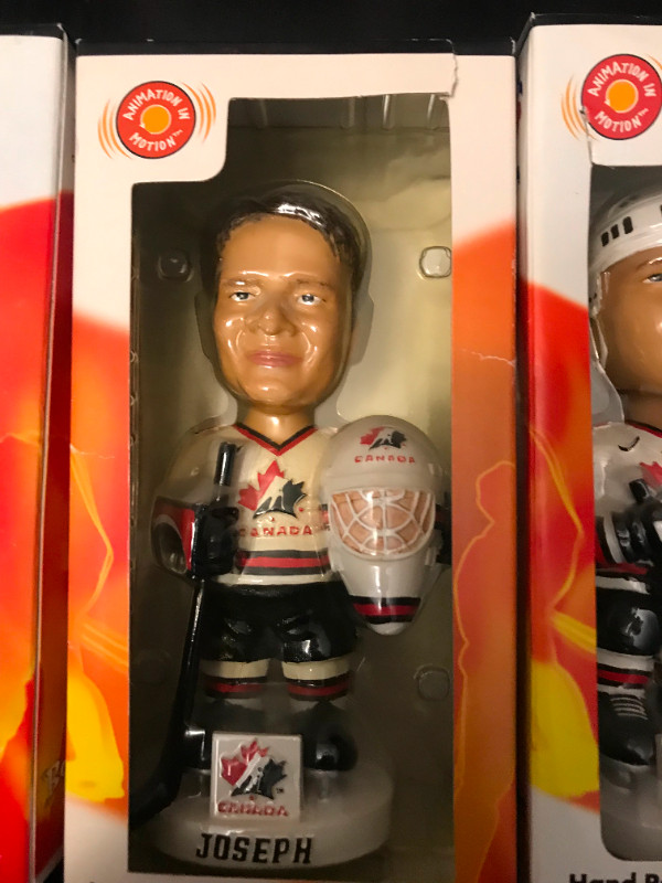 NEW Handpainted Team Canada Hockey Team Bobbleheads in Arts & Collectibles in City of Toronto - Image 3