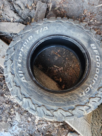 4  Used All Terrain Tires