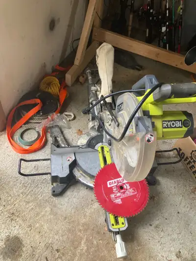 Ryobi miter saw, View more