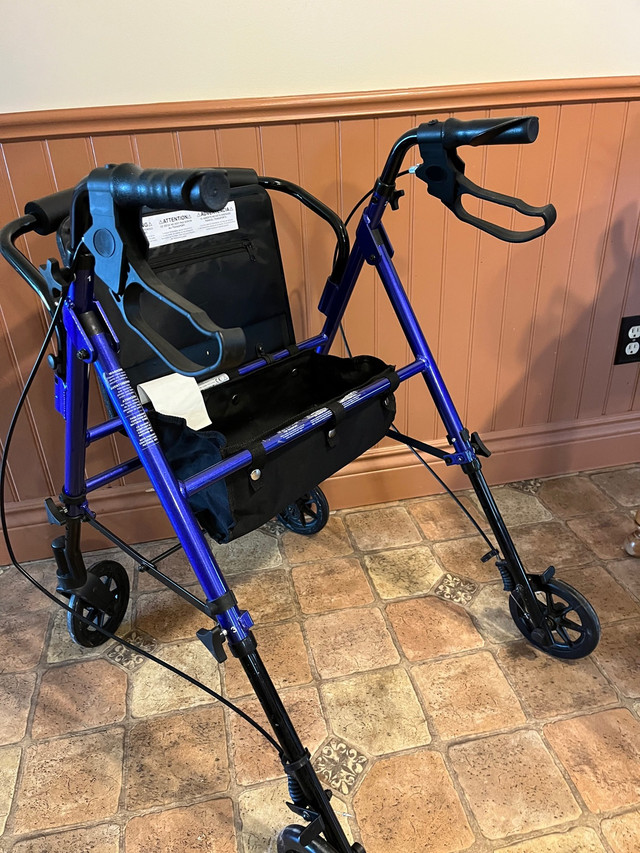 4 wheel walker, 2 wheel walker, bed rail & alarm, transfer pole in Health & Special Needs in Belleville - Image 2