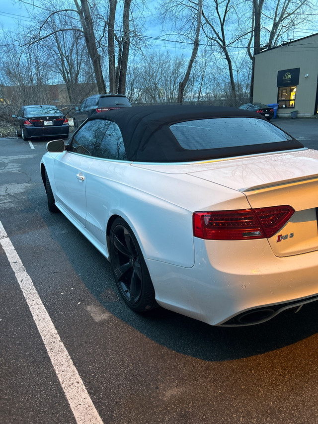 2013 Audi rs5 convertible  dans Autos et camions  à Ville de Montréal - Image 3