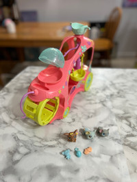 Hasbro Littlest Pet Shop LPS Paw Powered Cruiser Hamster Car Veh