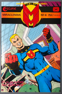 Eclipse Comics Miracleman #4 December 1985