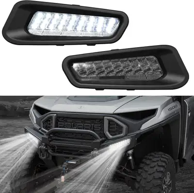 NEUF: Lot 2 lumières DEL Polaris Ranger 1500 Crew/XD 2024-2025, View more
