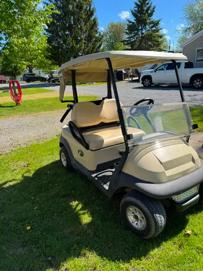 This 2 person golf cart works great. I have used it very little so I am now going to sell it. I just...