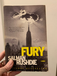 Salman Rushdie “Fury” paperback