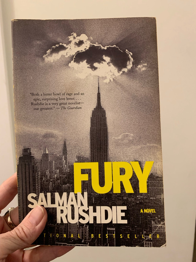 Salman Rushdie “Fury” paperback in Fiction in City of Toronto