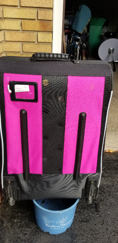 New GRIT HYSE Ice Hockey Wheeled Tower Stand Bag 30" Diva Pink Junior equipment 