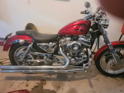 Harley davison sporster 1989 . This bike has low kms on it at 15000 kms . Has been customized with a...