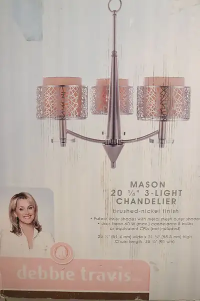 Modern Silver Finish Ceiling Light Fixture, View more