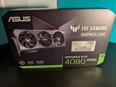 ASUS TUF Gaming NVIDIA GeForce RTX 4080 Super OC Edition - OBox, View more