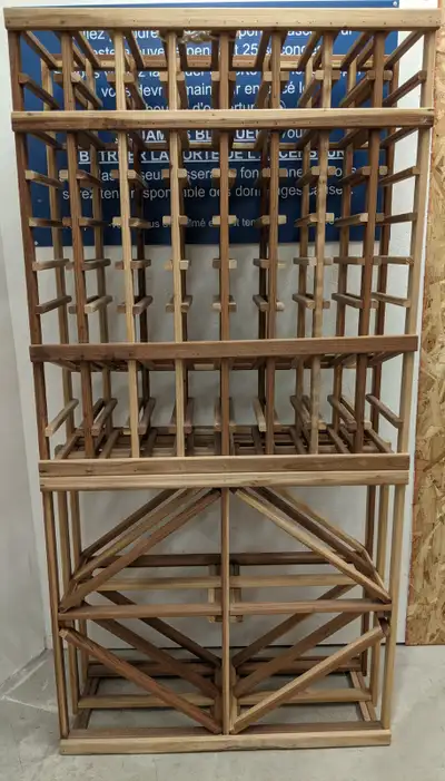 Casier À Bouteilles En Séquoia Redwood Wine Rack, View more