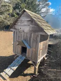 We have a Custom Made Chicken Coop in very good condition