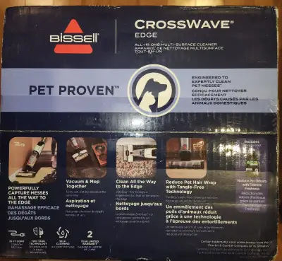BISSELL CrossWave Edge Corded Wet/Dry Vacuum & Floor Washer, View more
