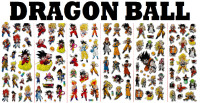 3D puffy Stickers DRAGON BALL dragonball manga