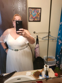 Wedding dress size 18-20